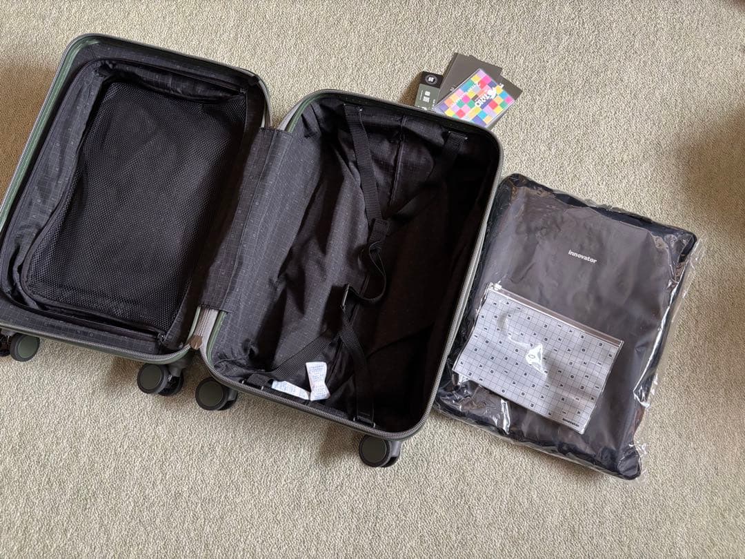 innovator INV5EVA スーツケース 38L カーキ