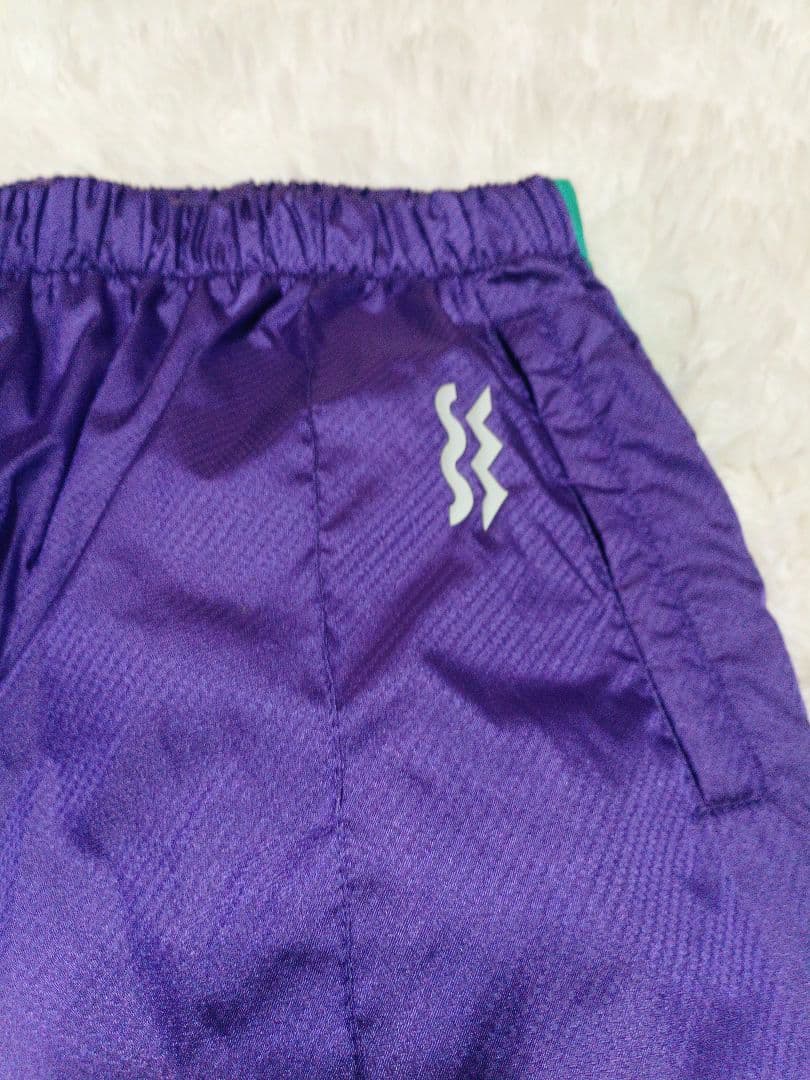 90s スーパースタージャージ セットアップ クリーム パープル O