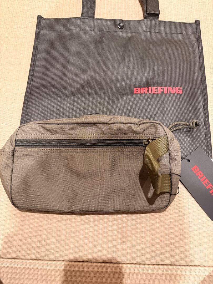 BRIEFING ポーチ＆ショッピングバッグ セット