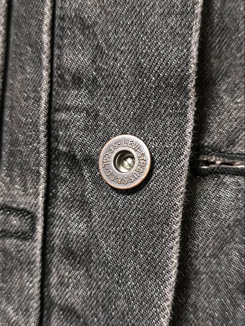 靴*き様 Levi's/リーバイス TYPE I デニムジャケット ブラック