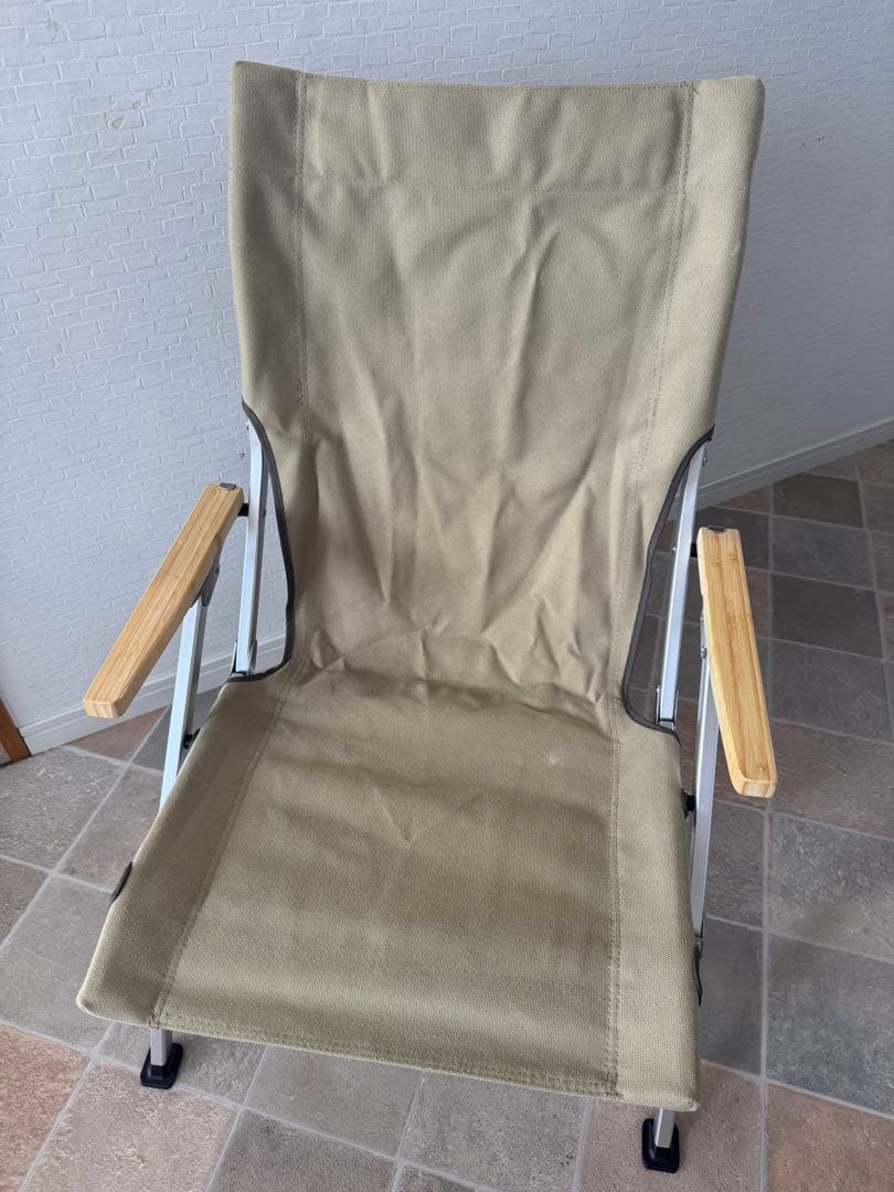 【asura】スノーピーク（ peak）　ローチェア30 カーキ②