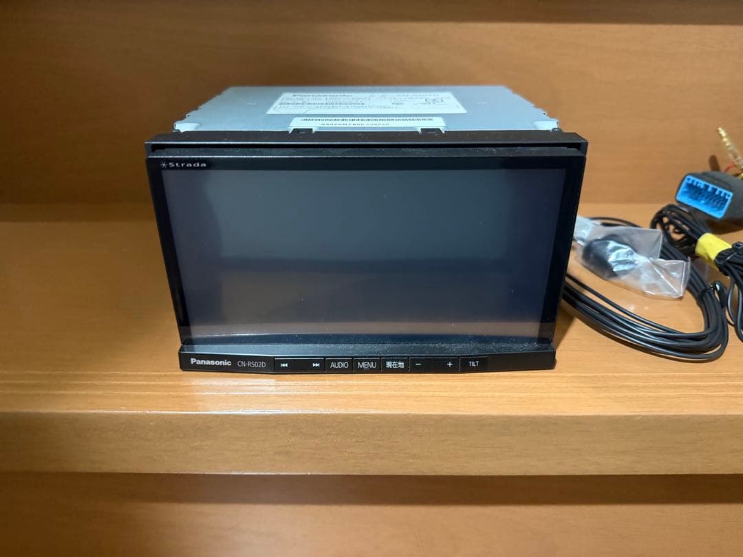 ☆パナソニック★CN-RS02D★フルセグ★新品GPS付き★中古品★