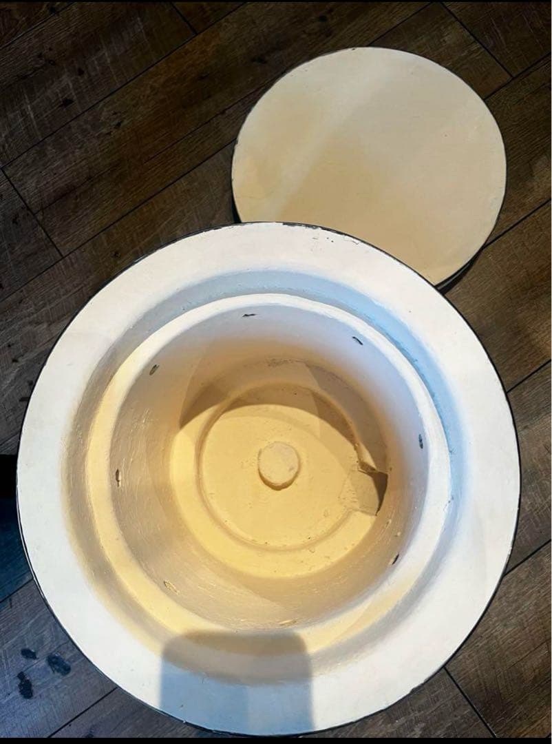 ●再入荷●火種コンロ　希少な珪藻土　フタ付き新品