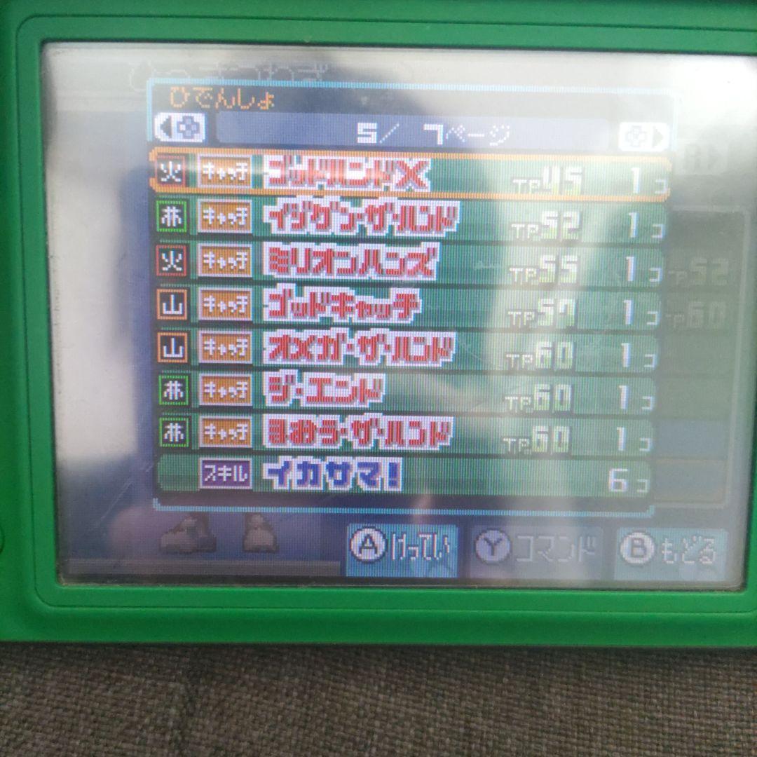 イナズマイレブン3 世界への挑戦!! ジ・オーガ　極限育成済み