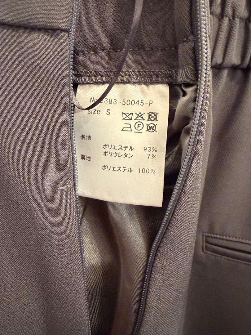 ANDRESD オールインワンドレス　パンツドレス　チャコールグレー