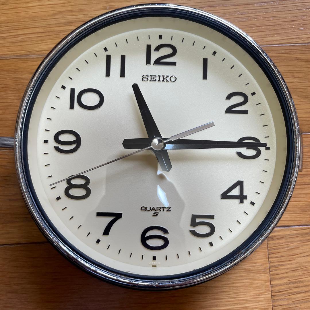 セイコー　クォーツ　掛け時計 船舶　バス　アンティーク　レトロ