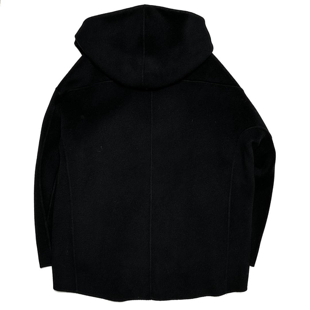 定価8.3万 ATTACHMENT ダブルフェイスビーバーフードハーフコート 1