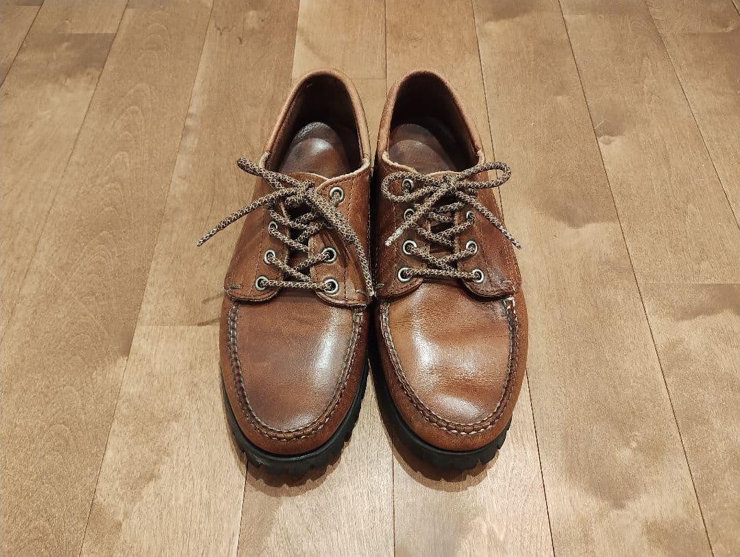 [USA製]80s REDWOOD MOCCASHIN レザー モカシン