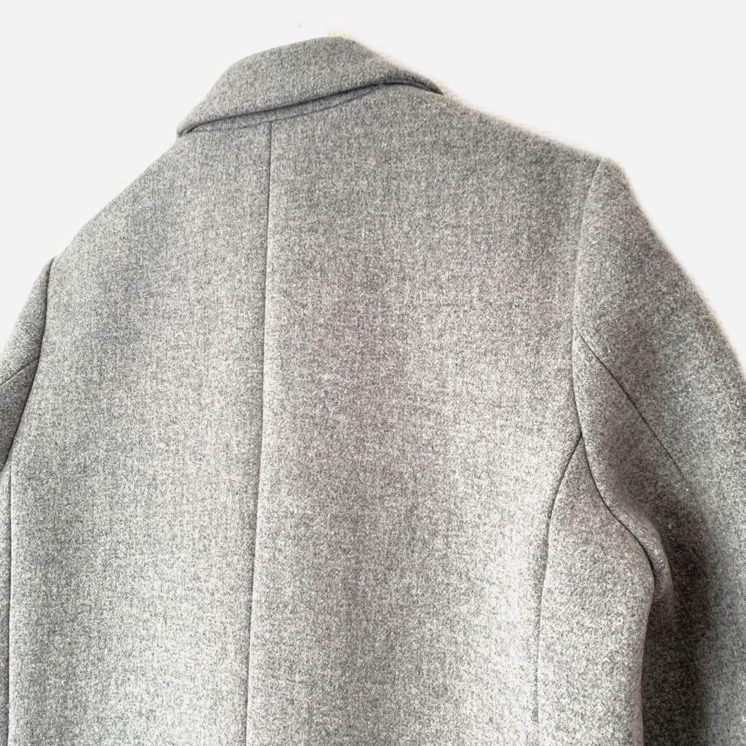 【極美品】★6 ROKU BEAUTY&YOUTH チェスターコート　グレー38