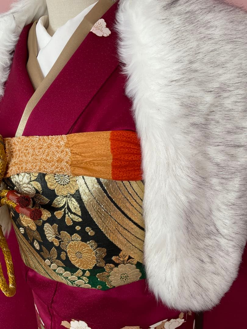 ②成人式　振袖　ふりそで　着物　振り袖フルセット可能