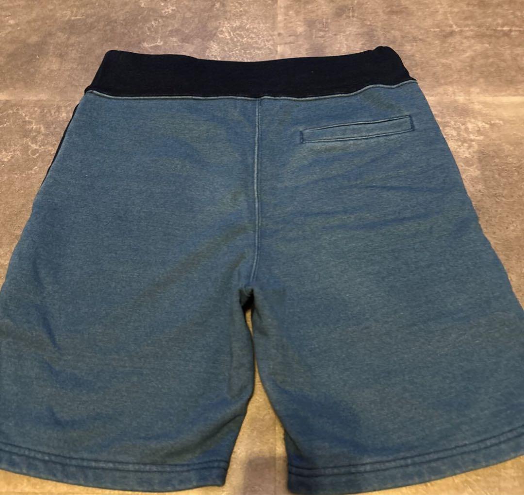 ハーフパンツ エイプ ショーツ シャーク スウェットreadymade