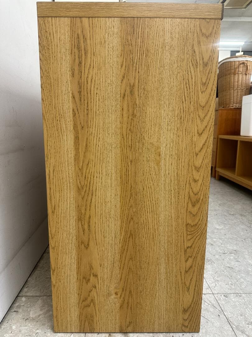 unico ウニコ DIFE キッチンカウンター レンジ台 W800 ブラウン