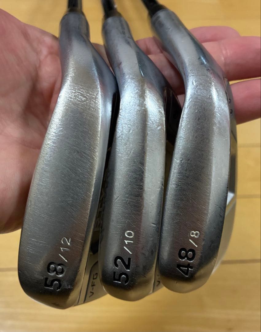 クリーブランド RTX3 キャビティ 48° 52° 58° 3本セット