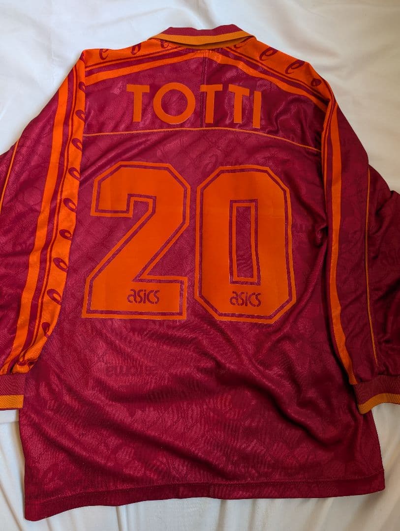 【貴重な長袖！】フランチェスコ・トッティ/ ASローマ/H/95-66モデル