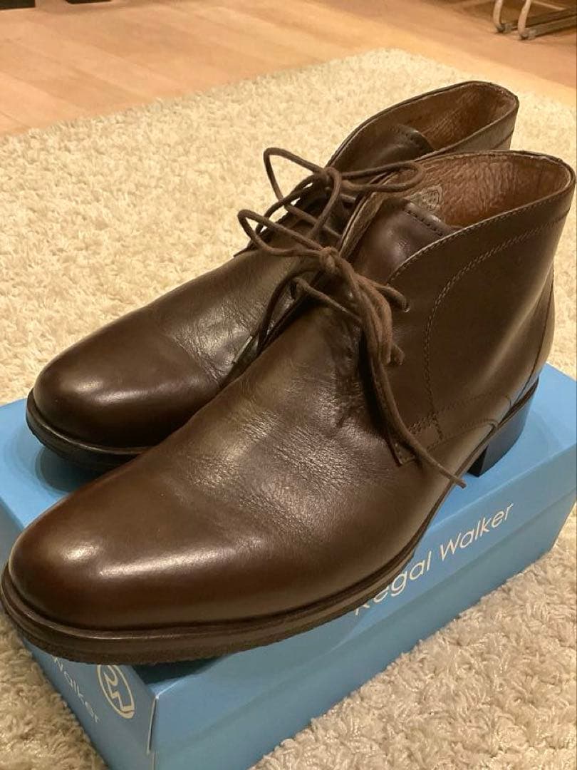 Regal ダークブラウン ドレスチャツカブーツ