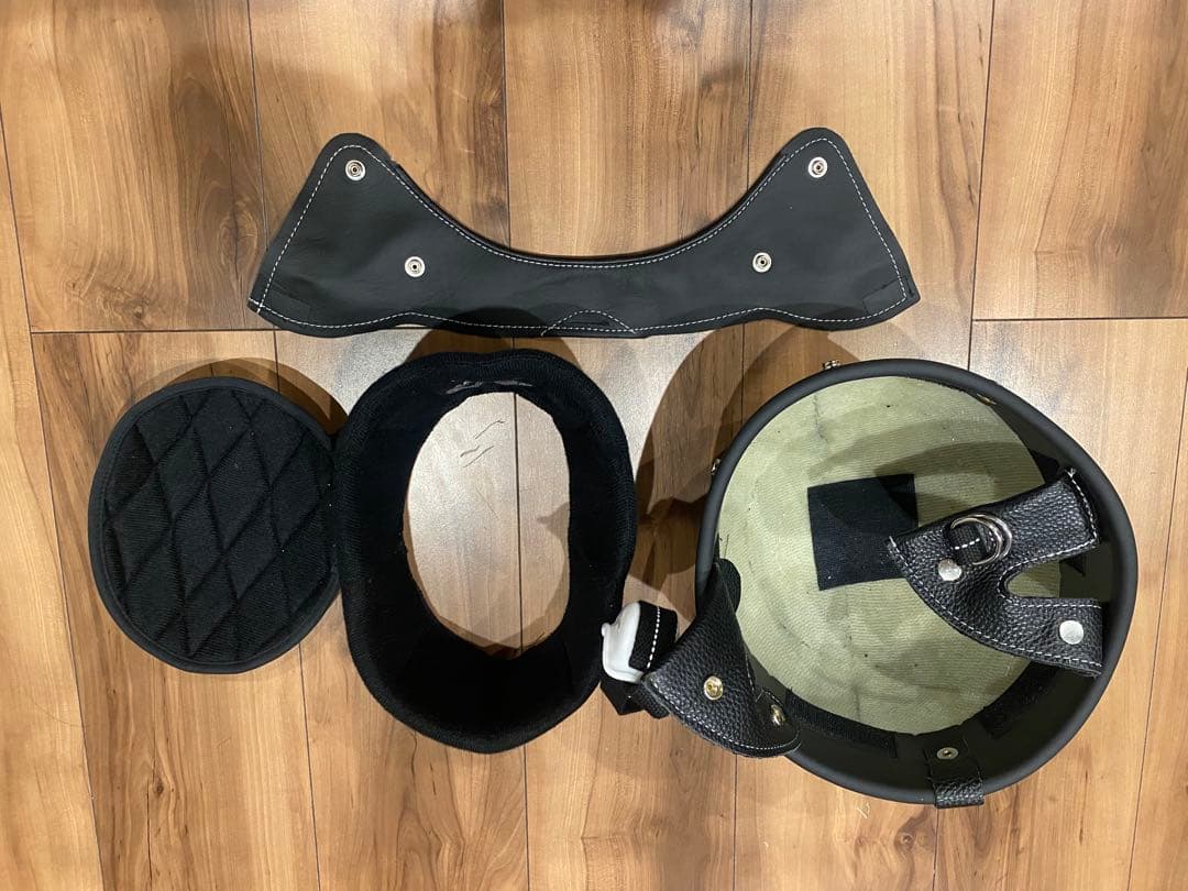 ショーティー　アイボリー　Lサイズ　ハーフヘルメット　BELL TT&CO