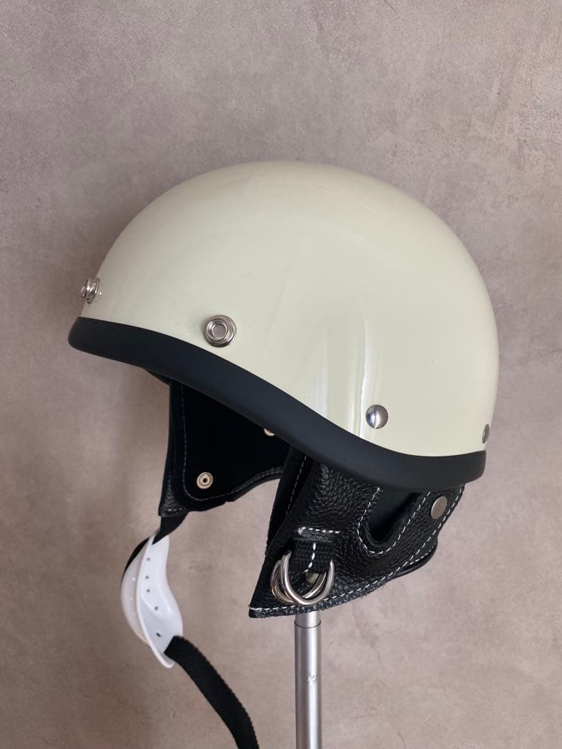 ショーティー　アイボリー　Lサイズ　ハーフヘルメット　BELL TT&CO