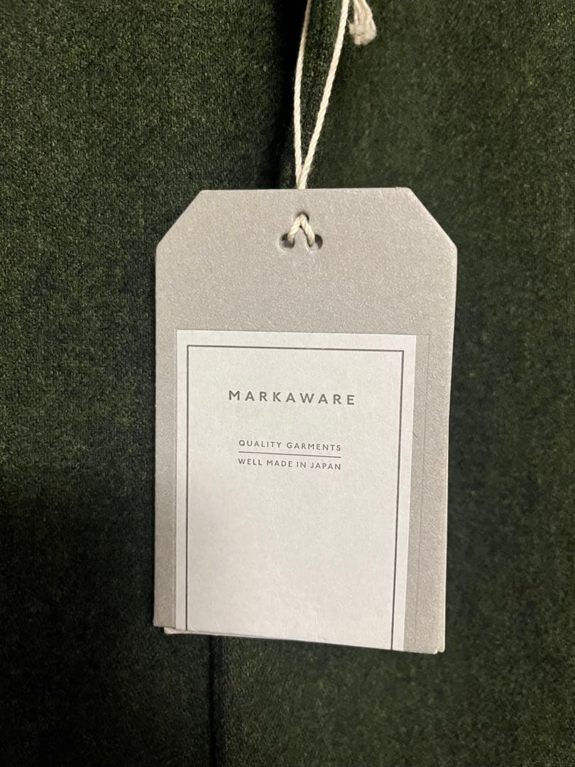 14AW MARKAWARE ブルゾン 2 ローデングリーン ウール ジャケット
