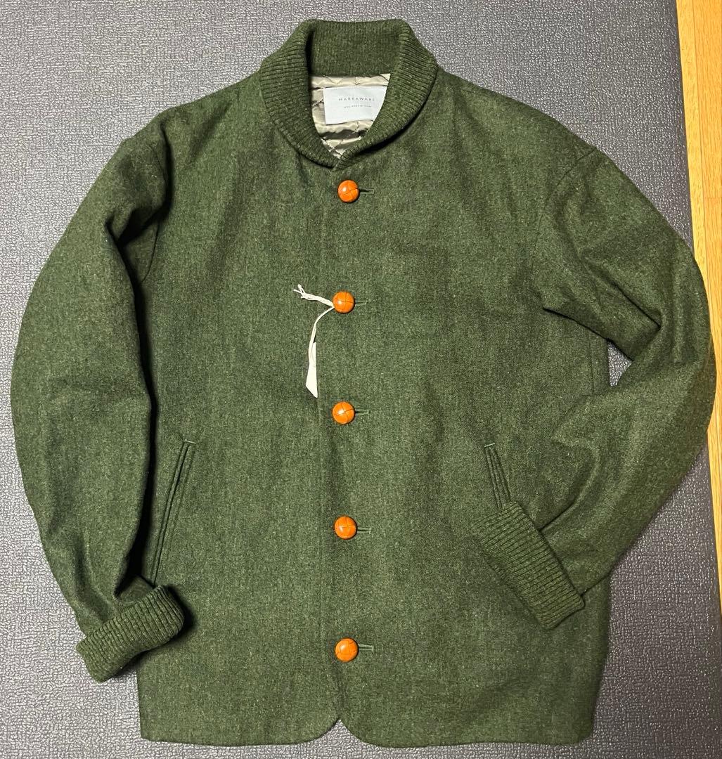 14AW MARKAWARE ブルゾン 2 ローデングリーン ウール ジャケット