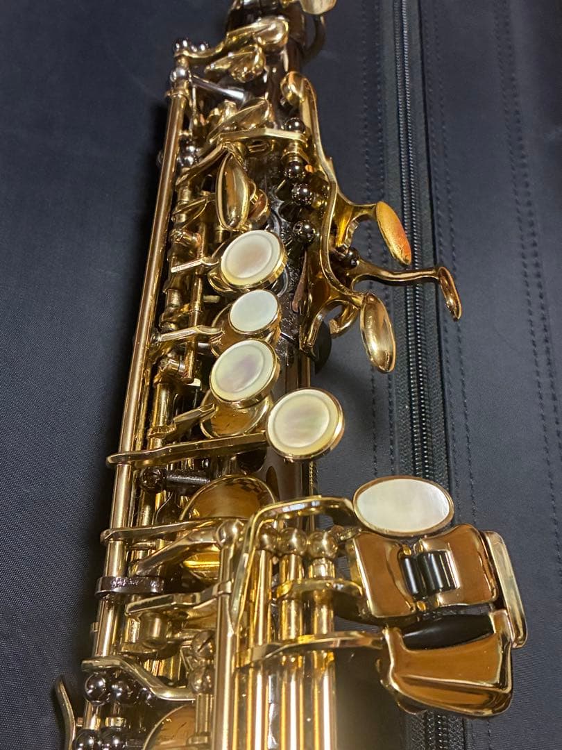 シャトー　ソプラノサックス 本体 ケース付き