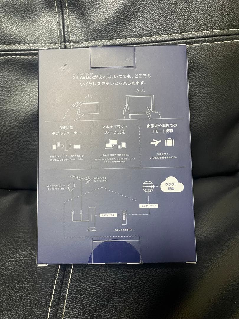 【新品未開封】PIXELA Xit AirBox XIT-AIR120CW