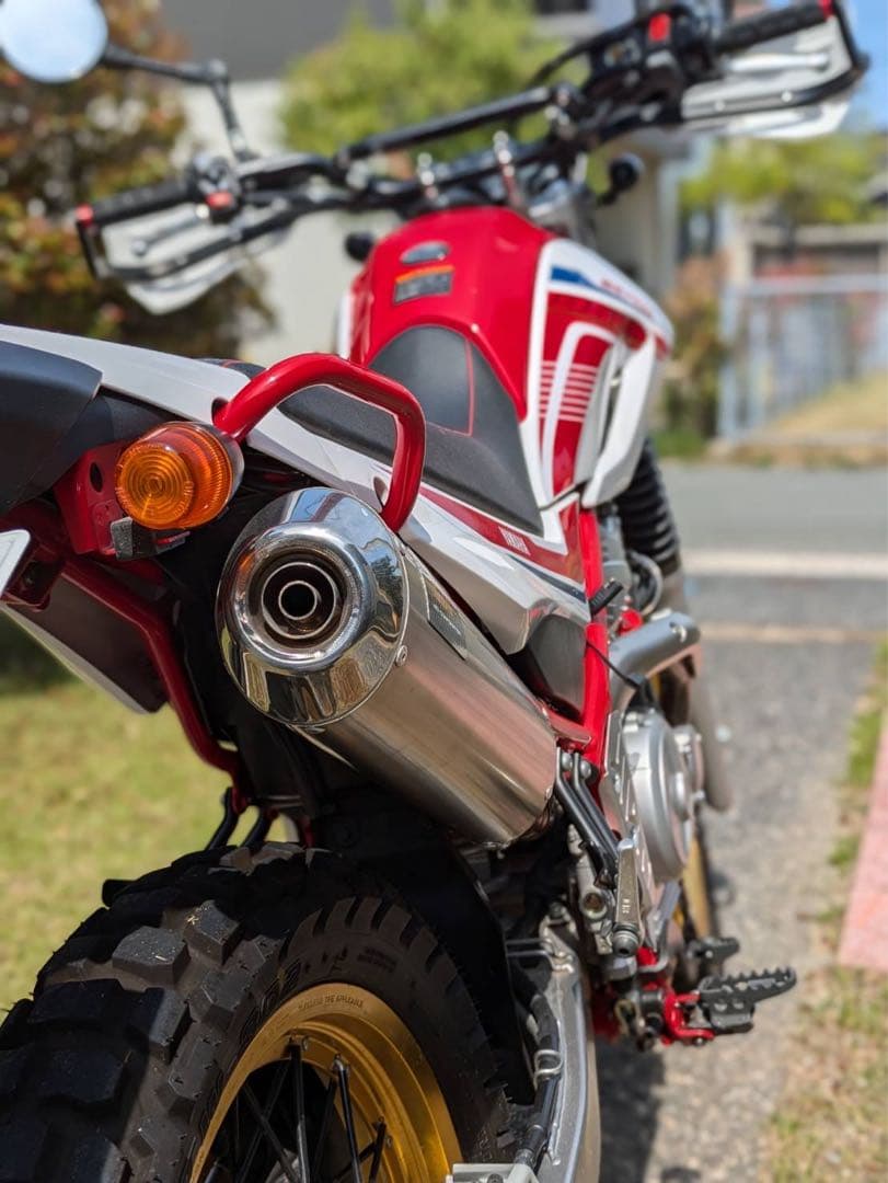 ヤマハセロー 250 dB's チタンスリップオンマフラー