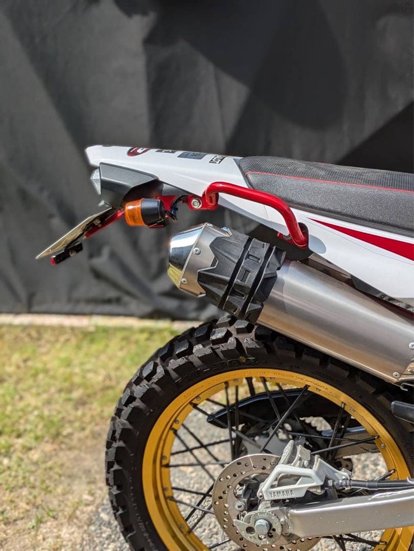 ヤマハセロー 250 dB's チタンスリップオンマフラー