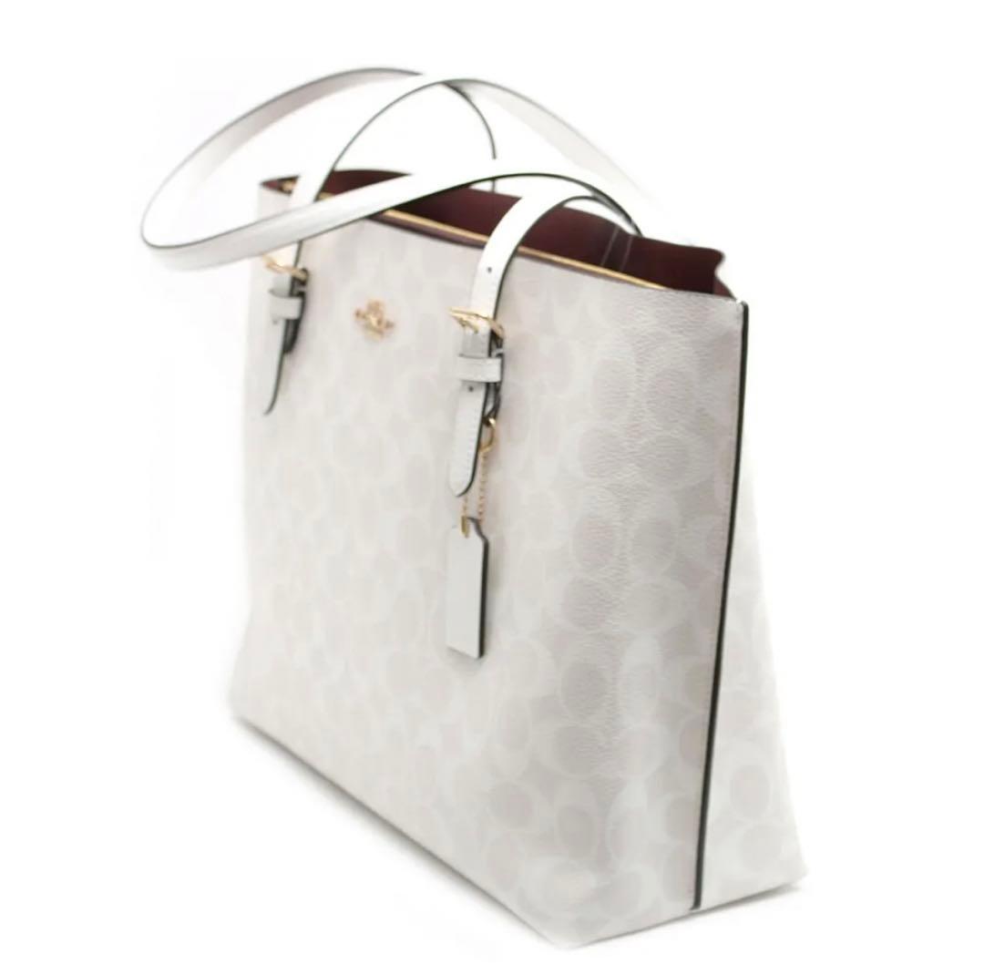 コーチCOACH トートインシグネチャー　バッグ　 1665 ホワイト　送料無料