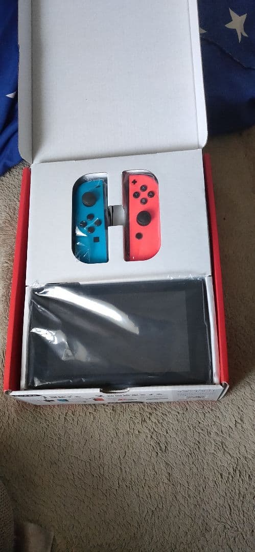 小型Nintendo Switch ネオンブルー本体　中古品　　訳あり