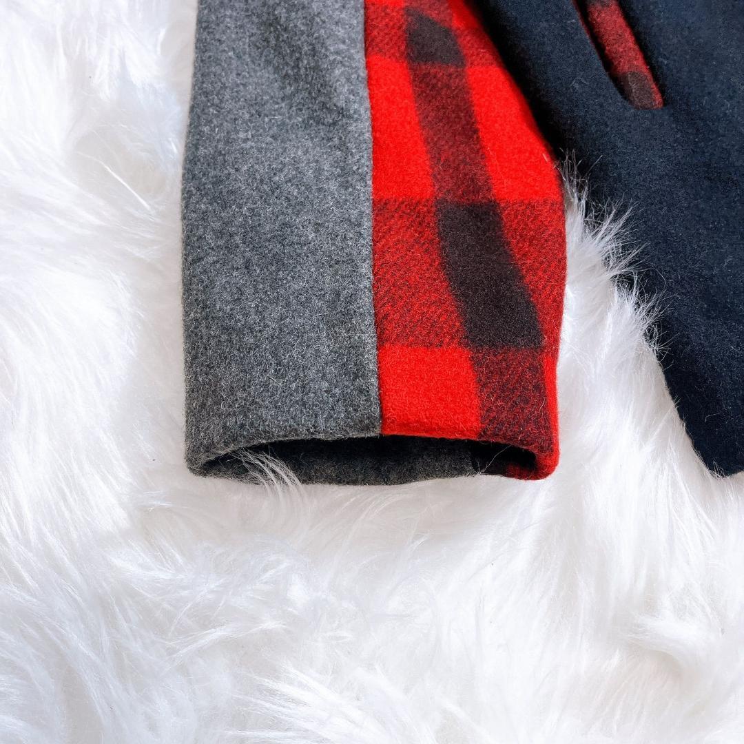 SCHOTT BROS クレイジーパターンPコート SIZE 38 マルチカラー