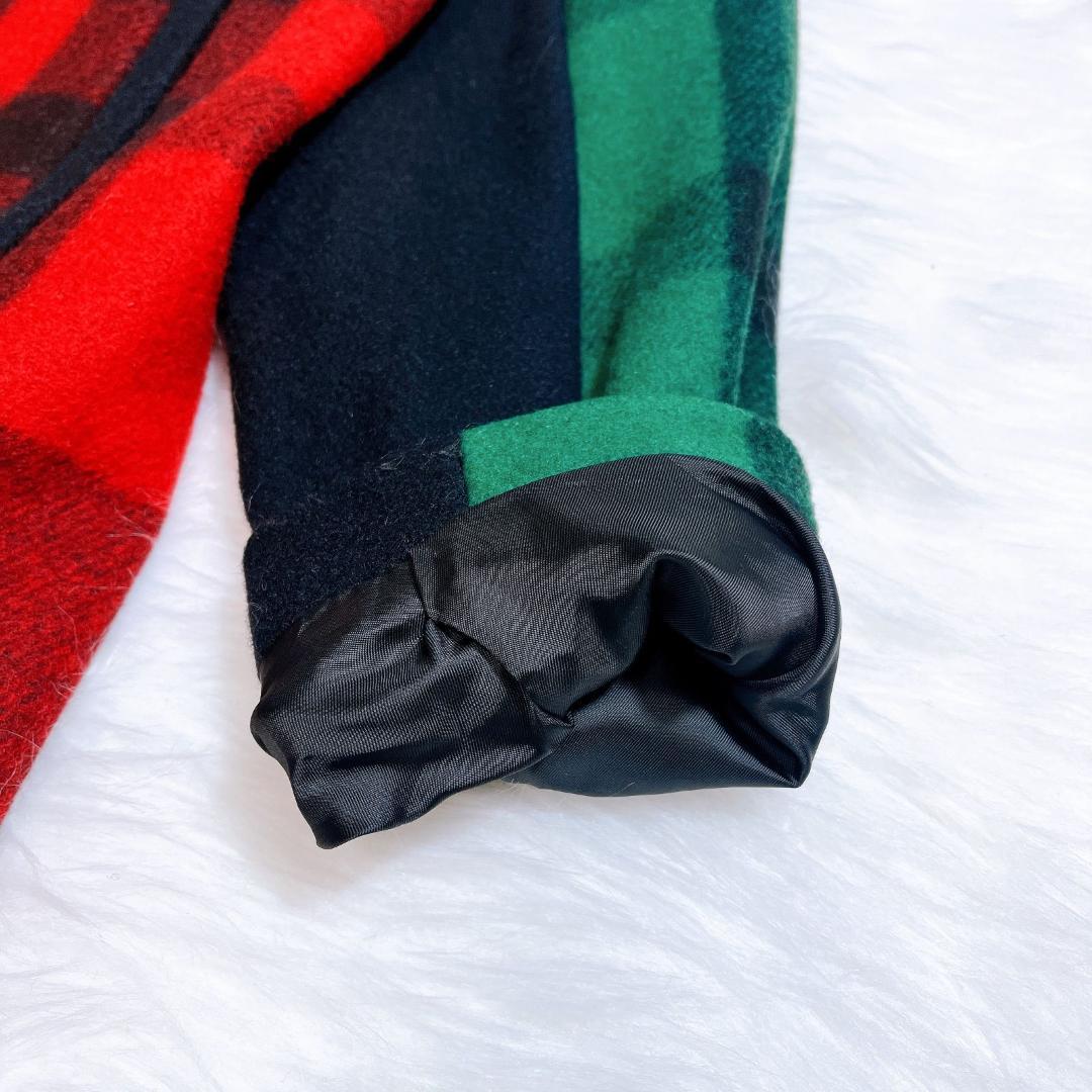 SCHOTT BROS クレイジーパターンPコート SIZE 38 マルチカラー