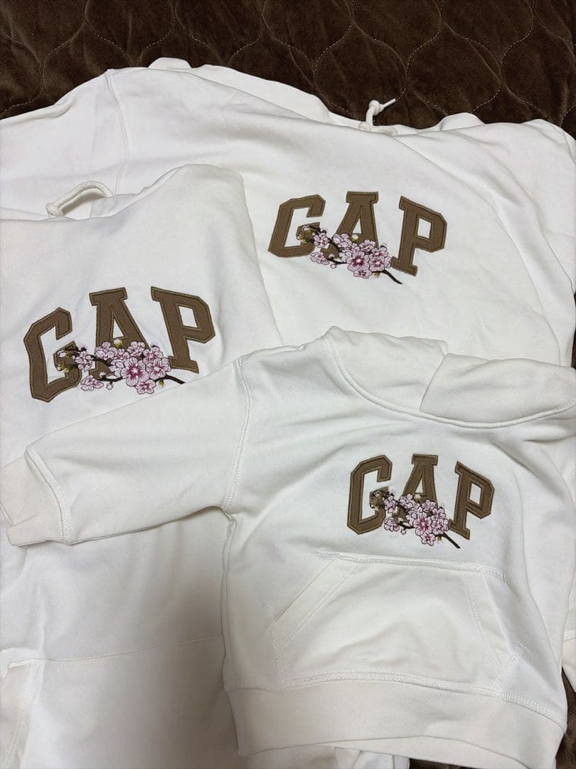 GAP パーカー　親子リンクコーデ