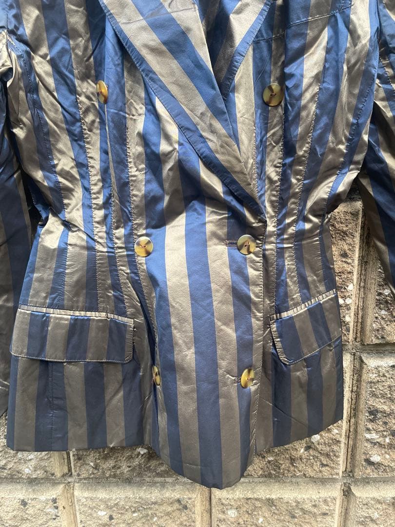 jean paul gaultierストライプダブルジャケット