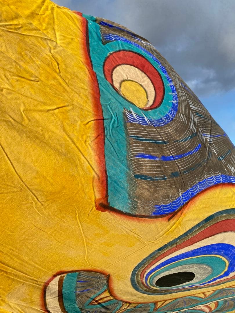 9メートル　レトロな鯉のぼり　1本