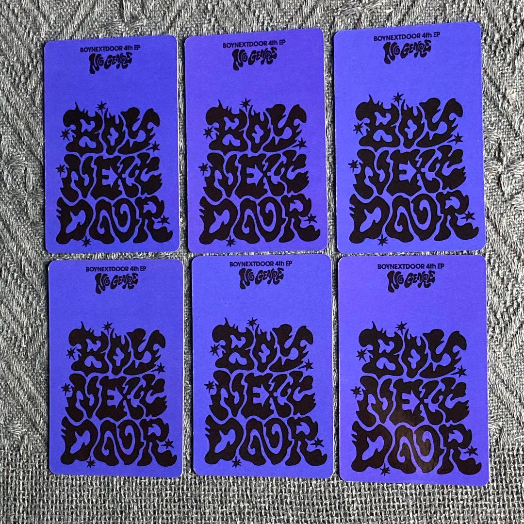 BOYNEXTDOOR target 限定 セット6枚