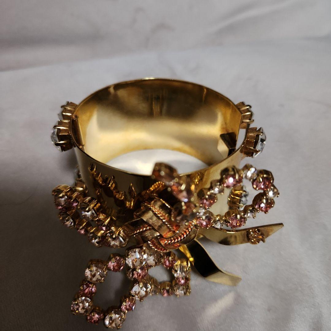 激レアロゴ入り☆ディースクエアード☆ビジューリボンバングル