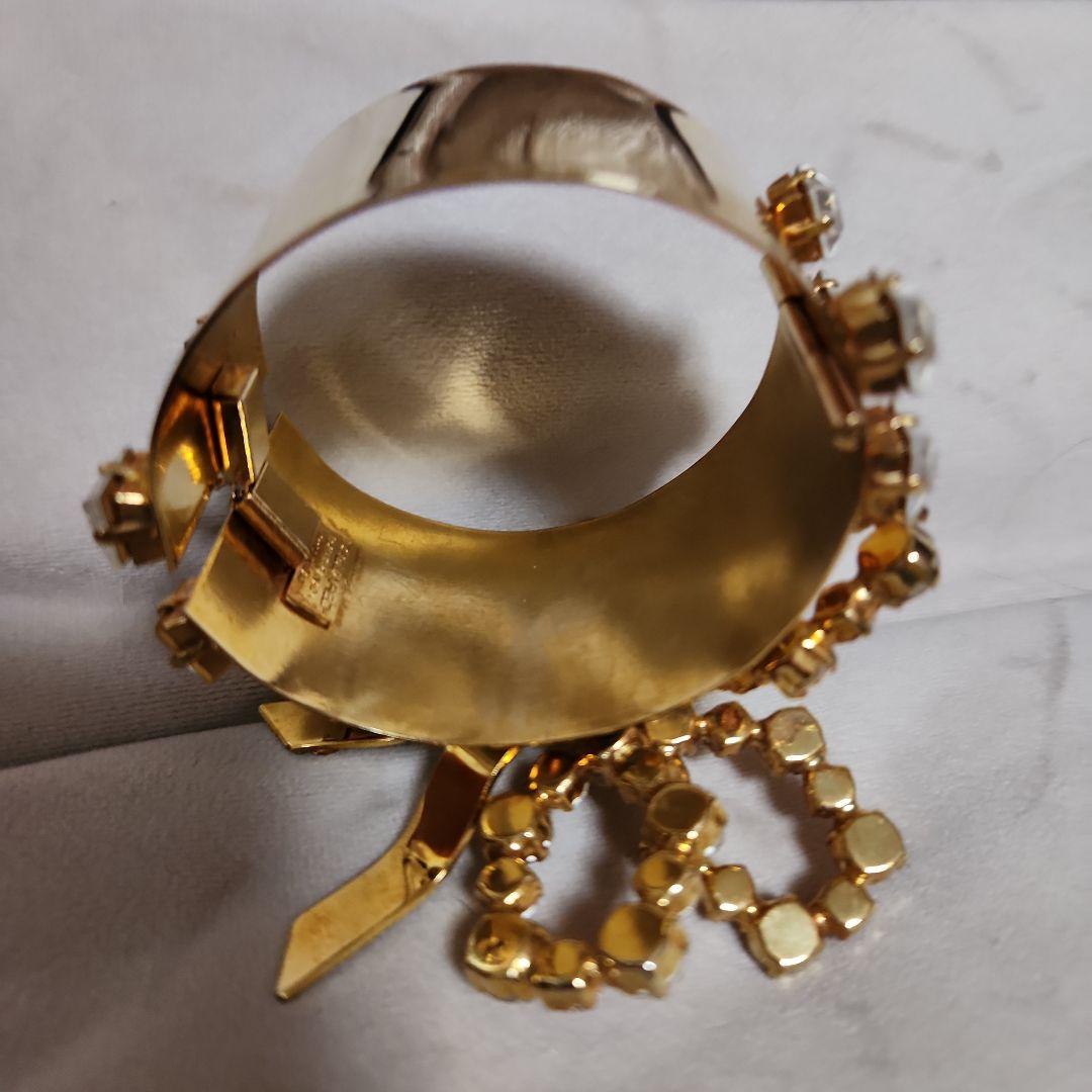 激レアロゴ入り☆ディースクエアード☆ビジューリボンバングル