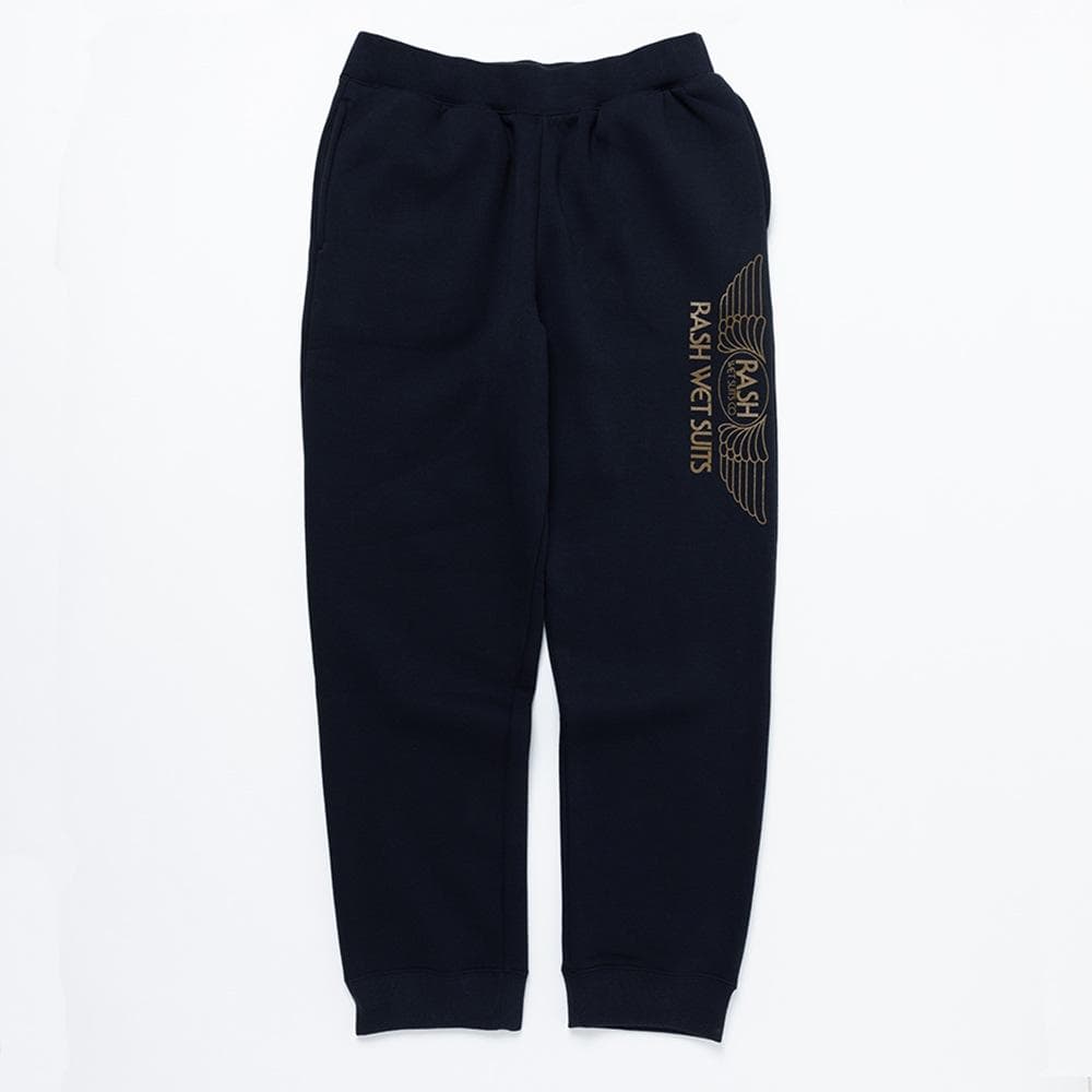 RASH WETSUITS 2024 羽プリントスウェットパンツ ネイビー XL