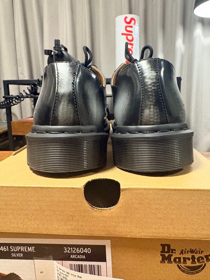 Supreme × Dr.Martens 1461 3 Eye Shoe