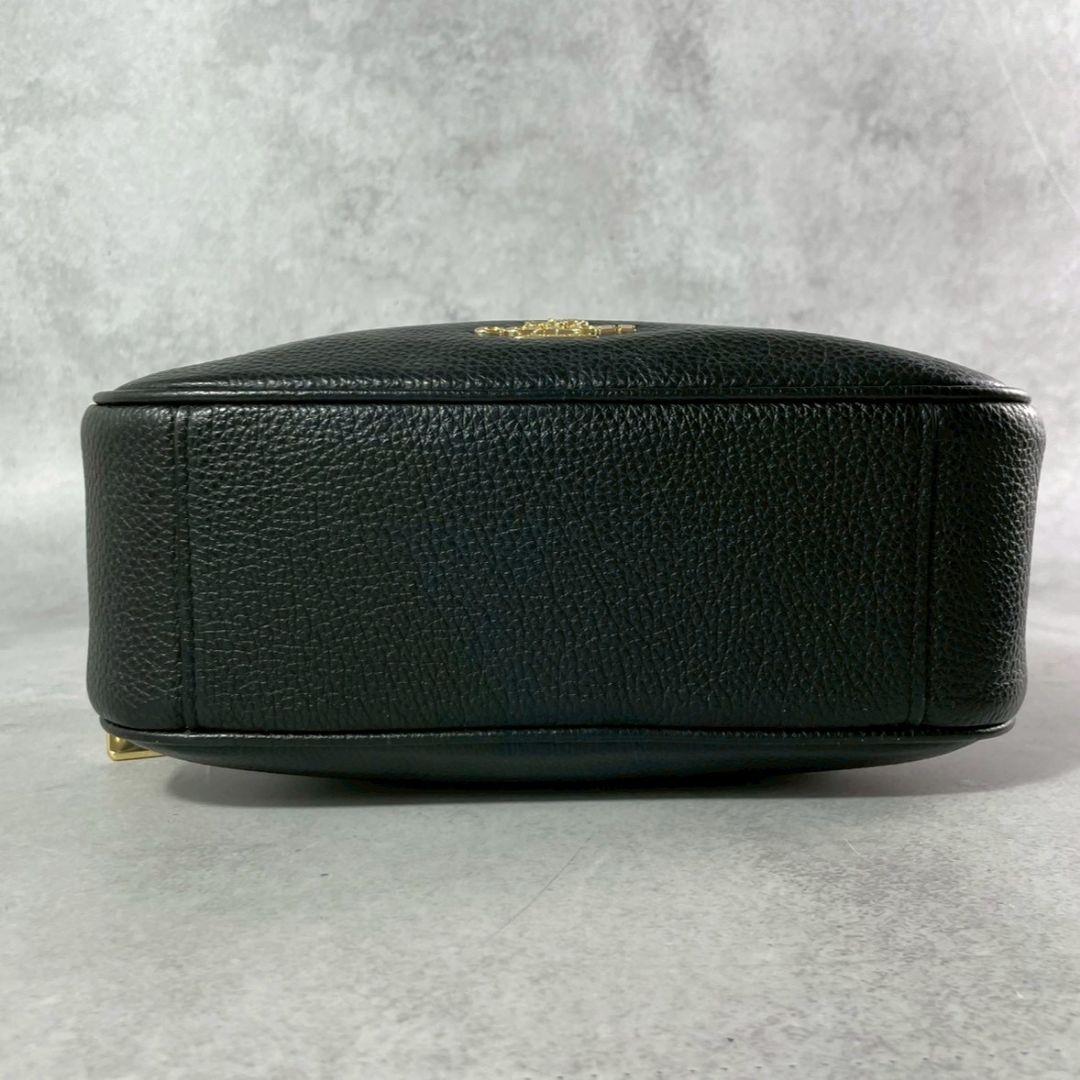 極美品 コーチ ジェス 2way ショルダーバッグ ダブルジップ レザー 黒