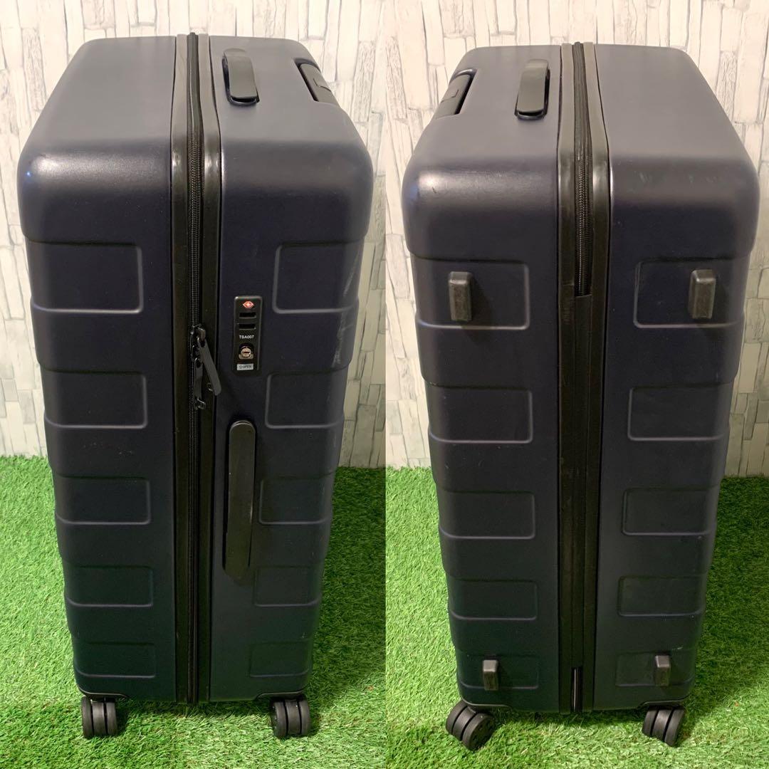 2回使用美品 無印良品 キャリー 4輪スーツケース TSAロック 105L 鍵付