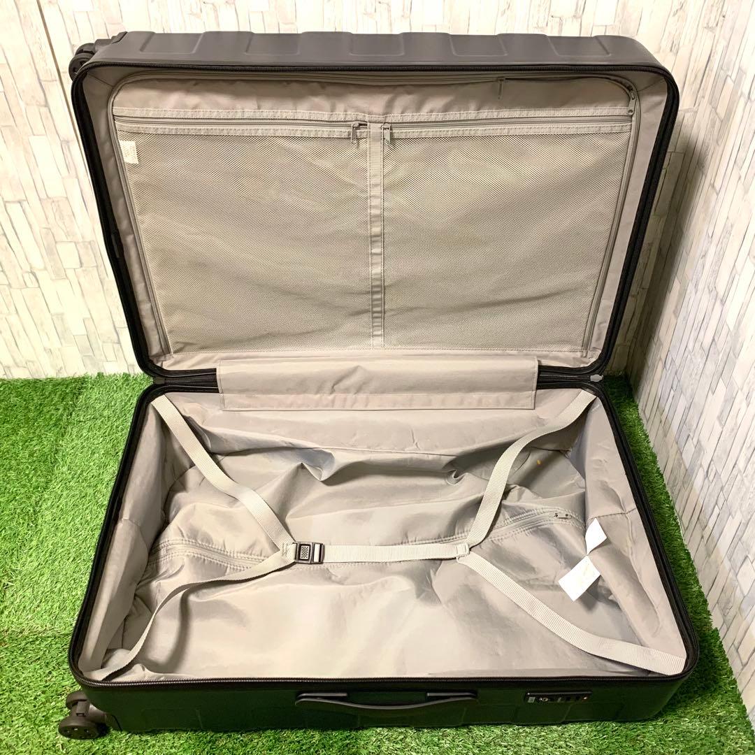 2回使用美品 無印良品 キャリー 4輪スーツケース TSAロック 105L 鍵付