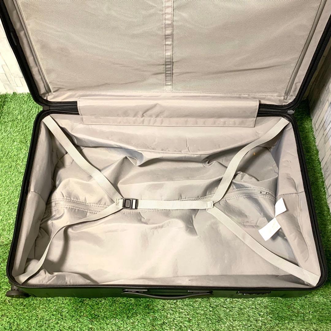 2回使用美品 無印良品 キャリー 4輪スーツケース TSAロック 105L 鍵付