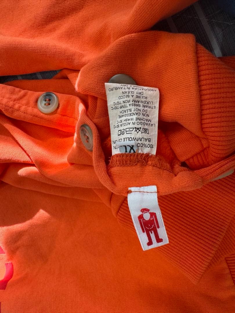 Walter Van Beirendonck オレンジ長袖Tシャツ