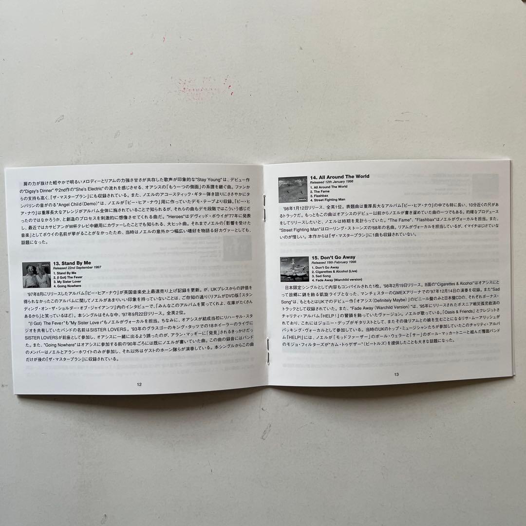 オアシス・コンプリート・シングル・コレクション '94-'05 CD25枚組