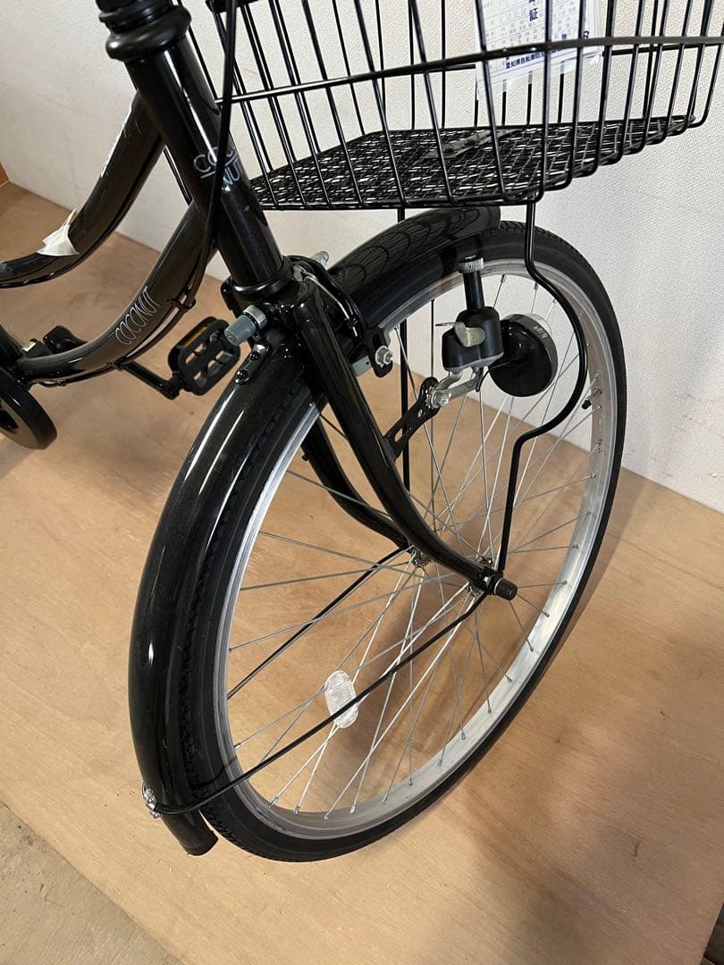 名古屋市内配達無料26インチシングルギア変則無し黒走行少ない