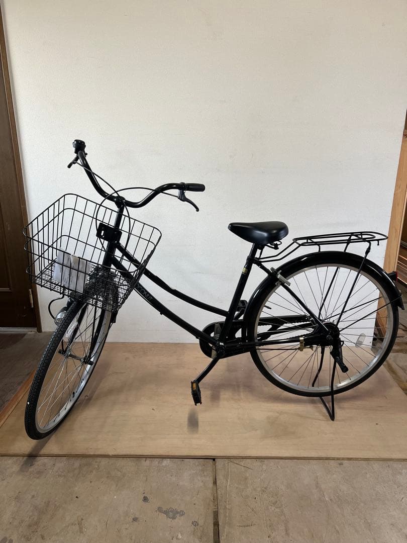名古屋市内配達無料26インチシングルギア変則無し黒走行少ない