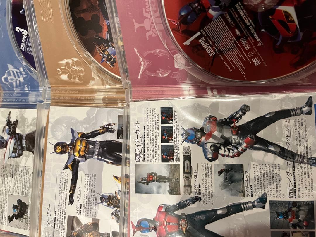 仮面ライダーカブトシリーズ DVD 全巻セット　+ 劇場版　セット
