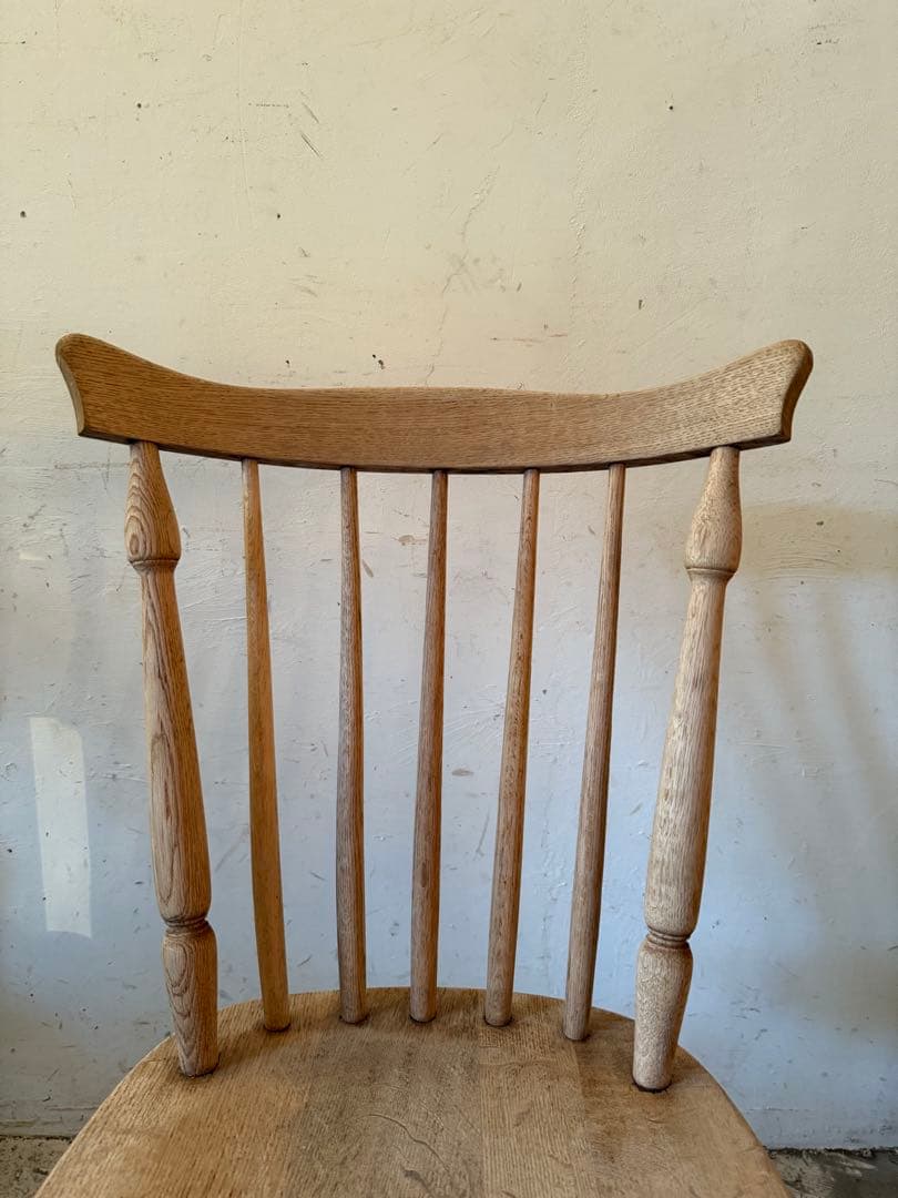 ビンテージ　ダイニングチェア　カフェチェア　剥離加工　no7