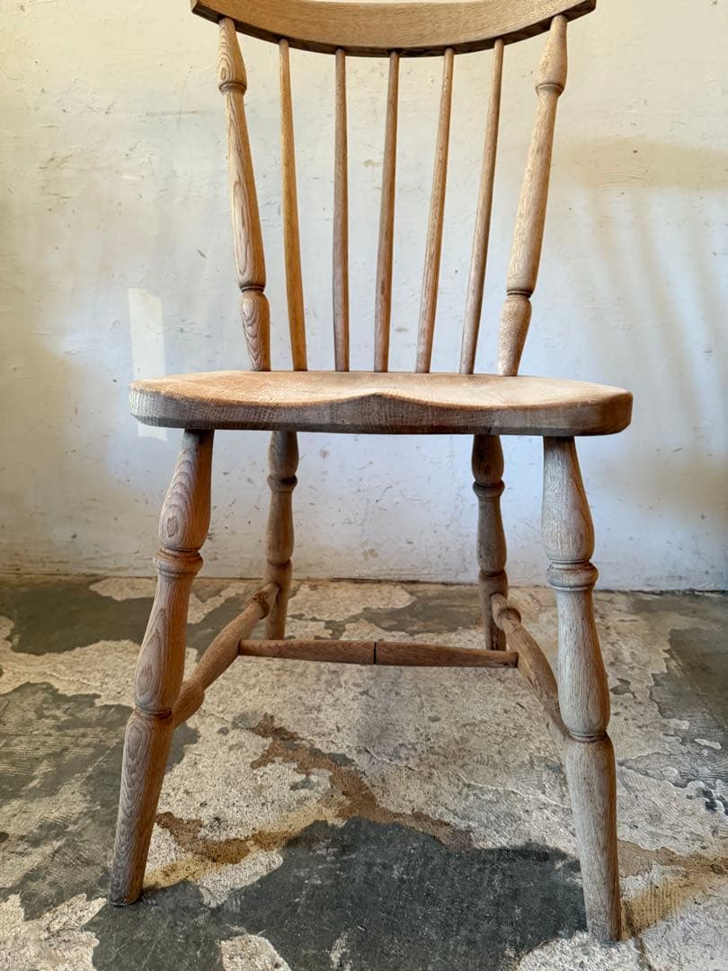 ビンテージ　ダイニングチェア　カフェチェア　剥離加工　no7